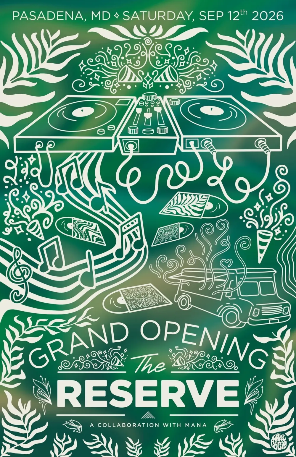The Reserve Grand Opening — Pasadena, MD — Saturday, September 12, 2026